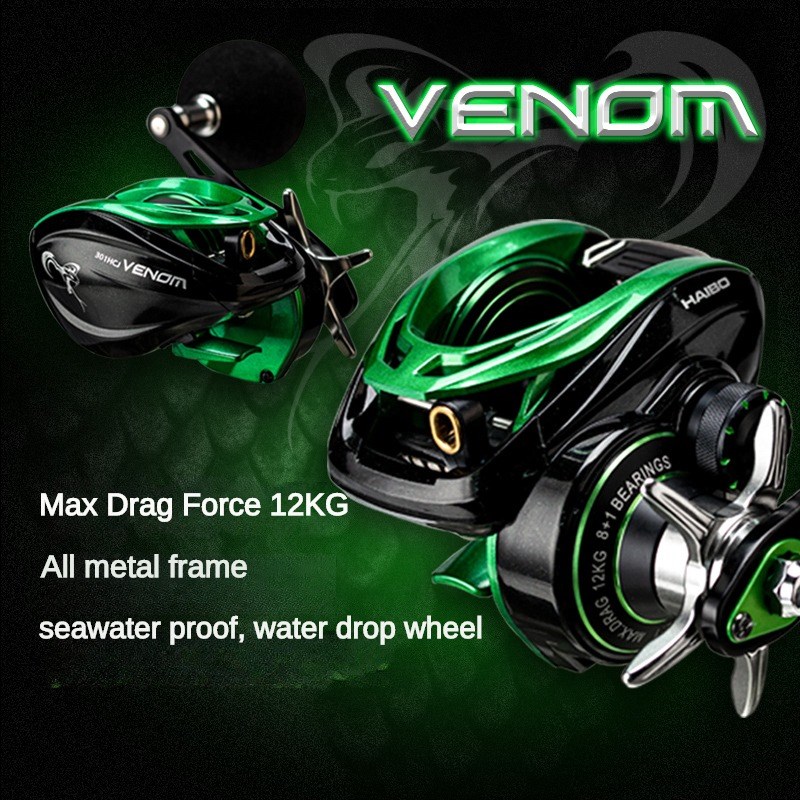 HAIBO VENOM Anti-saltwater Fis - Developing Tank Reel recension och pris