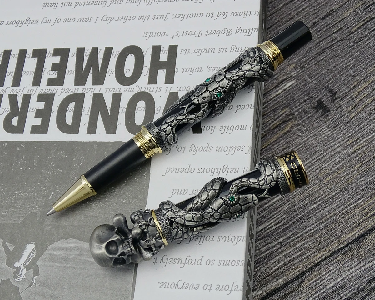 Jinhao Metal Vintage Rollerbal - Vintage Collectible Pens recension och pris